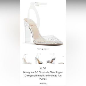 Aldo Cinderella Glass Slipper